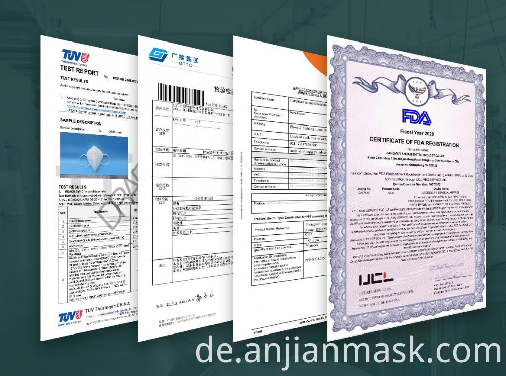 Kn95 3D-Schutzmaske Kn95 Protective 3d Mask